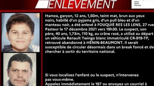 Alerte enlèvement : le père d’Hamza jugé ce lundi par le tribunal...